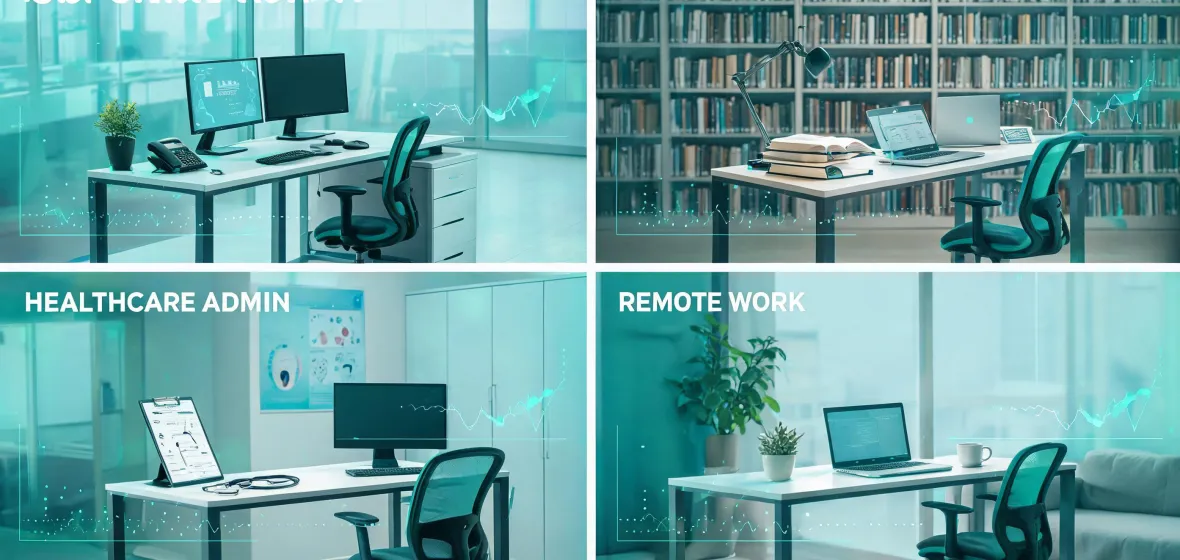Flexible office furniture across workplace sectors